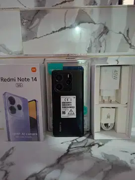 Redmi Note 14 5G 12/512gb Garansi Panjang BNOB Istimewa Like New