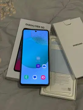 Dijual Samsung M54 Silver 5G 8/256GB SEIN Lengkap
