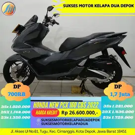 HONDA NEW PCX 160 CBS 2022 CASH/KREDIT DP MURAH SYARAT MUDAH