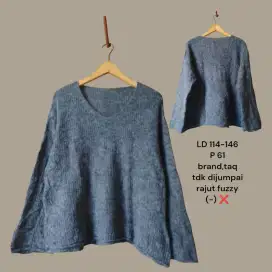 Rajut oversize preloved/second/bekas pakai