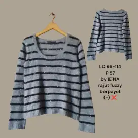 Rajut fuzzy preloved/second/bekas pakai
