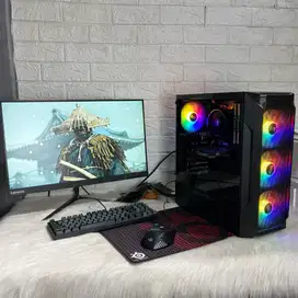 PC GAMING AMD RYZEN 5 3500 VGA GTX 1650 RAM 16GB SSD 128GB HDD 500GB
