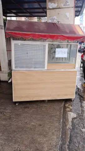 GEROBAK KEKINIAN UNTUK JUALAN BURGER, KEBAB, DLL