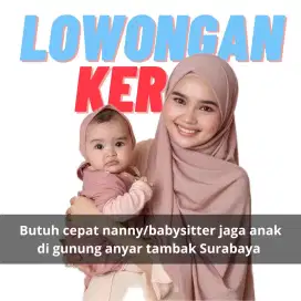 Loker babysitter jaga anak di Surabaya