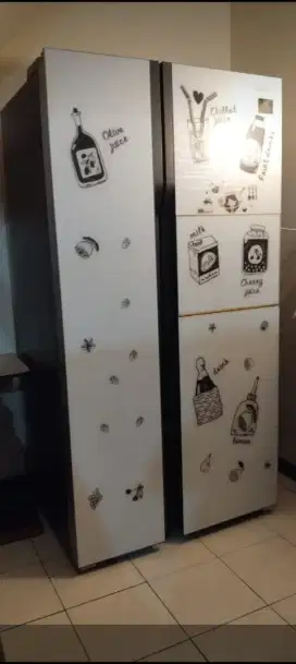Kulkas mewah merek Samsung x apartmen
