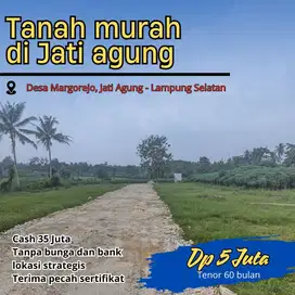 KAVLING ITERA 35 JUTAN ANGSURAN 600 RIBUAN