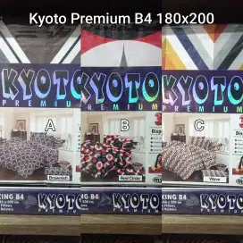 KYOTO Sprei Premium B4 (Ukuran 180cm x 200cm)