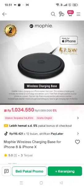 Wireless Charger Mophie