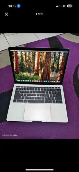 Macbook pro 2017 8/256GB Silver