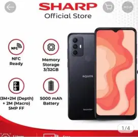 BISA COD HP MERK SHAPP AQUOS V6 Ram 3/32 gb