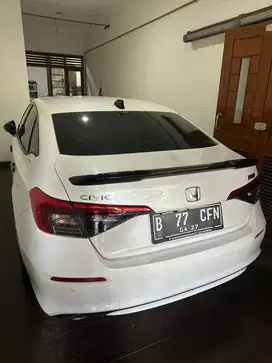 HONDA CIVIC 1.5TC RS CVT TURBO SEDAN CVT AT MATIC 2022 PUTIH MUTIARA