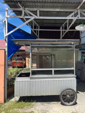 Dijual gerobak / etalase/ untuk jualan