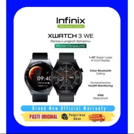 SMART WATCH 3 we INFINIX - GARANSI RESMI || AMOLED 1,43