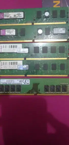 Di borong 5 keping DDR3 Komputer kapasitas 4GB - 8GB