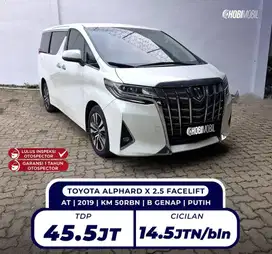 Alphard X Facelift 2.5 AT 2019
