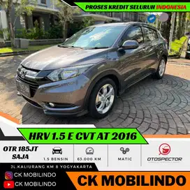 (Km63rb) Honda HRV E CVT Matic 2016 ISTIMEWA Pajak Baru Kredit Murah