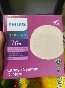 Philips led downlight 17w