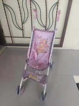 Mainan Stroller Premium Anak Perempuan Asli Tosyen Okiedog