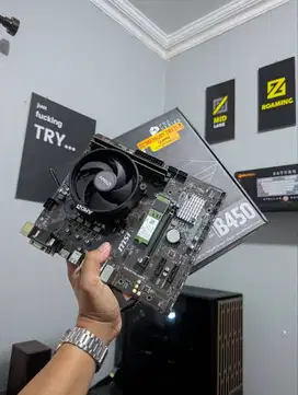 Paketan Mobo B450M + Ryzwen 3 3200G + 16GB DDR4
