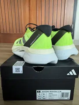 Sepatu Lari Adidas Boston 12 Lucid Lemon