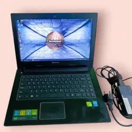 Laptop lenovo S410P,  Core i5, ram 8, dual VGA, kondisi normal semua