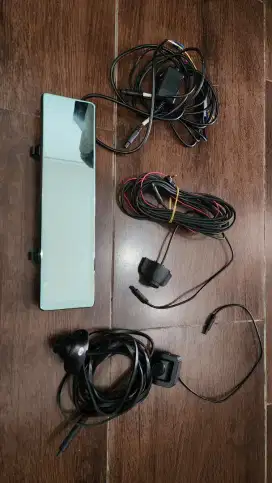 Dashcam 3 channel camera nightvision
