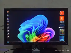 Monitor Dell 19 inci, Normal, Mulus, Bandel, Tinggal pakai, Harga Net