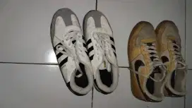 Sepatu Adidas samba dn Nike dunk low