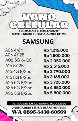 Samsung A06 4/64 New