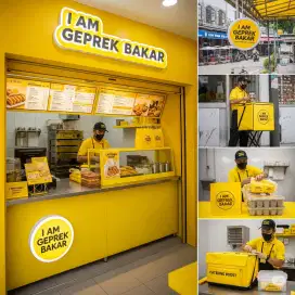 Peluang usaha franchise I Am Geprek Bakar, laris poll