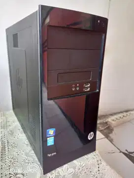 Jual CPU Core i5 build up HP second normal ( RAM 4 HDD500) wifi
