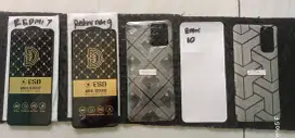 Softcase , Temper glass dan Skinkarbon