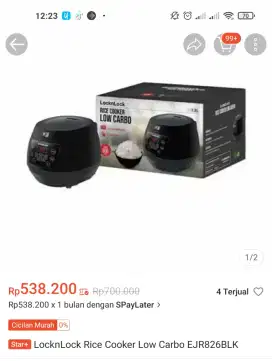 Lock n Lock rice cooker low carbo