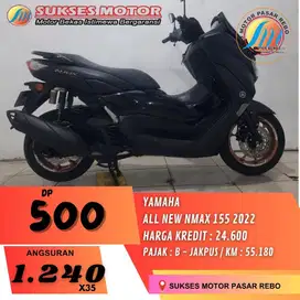 YAMAHA NEW NMAX 155 TAHUN 2022 SIAP PAKAI, MESIN HALUS, BODY MULUS