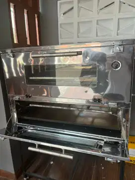 OVEN GAS STAINLESS 90 X 55 X 70 CM