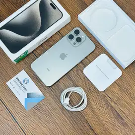 iPHONE 15PROMAX 256GB NATURAL | iBOX | GARANSI ON | FULLSET ORIGINAL
