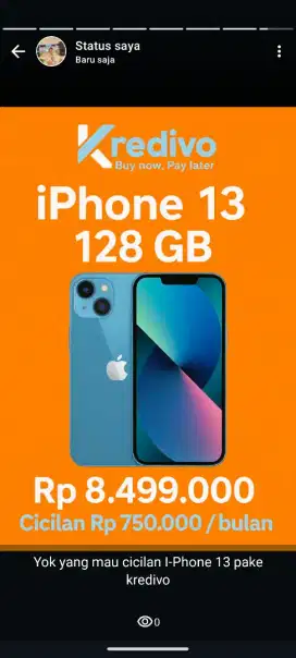 I-PHONE 13 128 GB