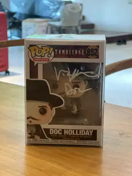 Kilmer Signed Doc Holliday Funko Pop Vinyl Tombstone Autograph JSA COA
