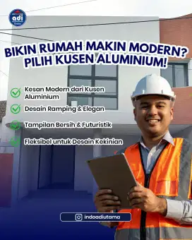 Kusen Aluminium Bandung Murah dan Bergaransi