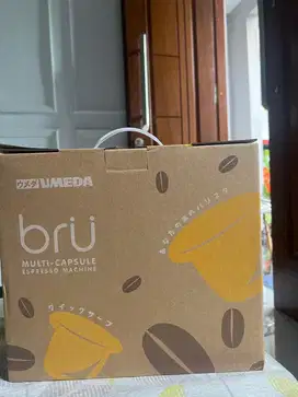 Mesin kopi Bru multi capsule dr UMEDA
