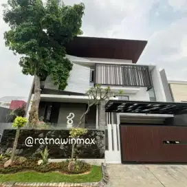DIJUAL RUMAH BARU  RAFFLES GARDEN MINIMALIS MODERN SEMI FURNISH