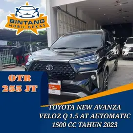 TOYOTA NEW AVANZA VELOZ Q TSS 1.5 AT AUTOMATIC 1500 CC TAHUN 2023