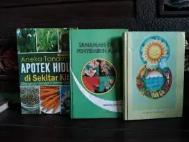 3 Buku Tanaman Obat & Obat Alami