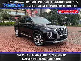 AWD PAJAK=APR-26 Km=31k Bunga=4,5% Hyundai Palisade Signature AWD 2022