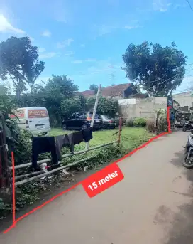 DI JUAL LAHAN DEKET KE JALUR ANGKOT DI PITARA DEPOK