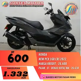 HONDA PCX 160 CBS TAHUN 2022 BERGARANSI, GRATIS OLI, GRATIS SERVIS