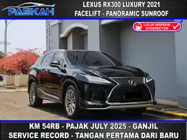 GanjiL Bunga=4.5% PAJAK=JULI Km=54k Lexus RX300 LUXURY 2021 facelift