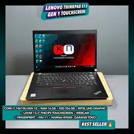Lenovo Thinkpad X13 Gen1 Core i7 10610U Gen10 Ram16GB Ssd256GB 13,3