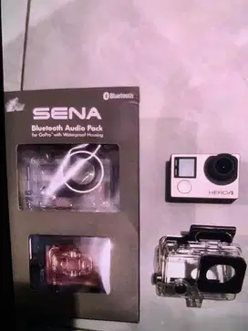 Gopro hero 4 dan konektor wireless sena