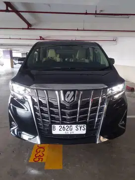 Toyota Alphard 2.5 G Hitam Black 2019